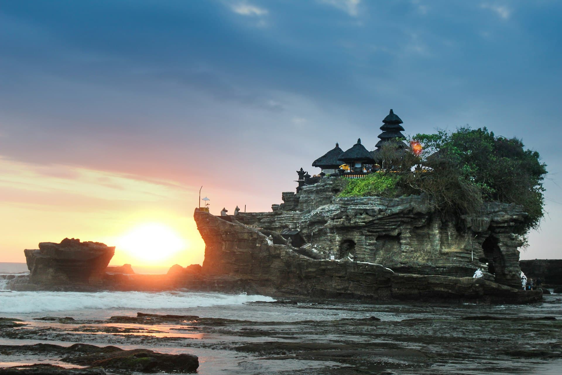 Tanah Lot temple in Bali, representing Bali's growing investment landscape